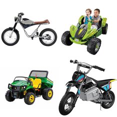 Pallet - 6 Pcs - Vehicles - Customer Returns - Flybar, Fisher-Price, Peg Perego, Honda