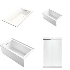 Pallet - 4 Pcs - Hardware, Bath, Kitchen & Bath Fixtures - Customer Returns - Kohler
