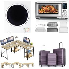 Pallet - 15 Pcs - Unsorted, Luggage, Toasters & Ovens, Vacuums - Customer Returns - Travelhouse, INSE, Paris Rhone, Bestier