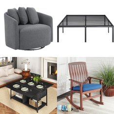 CLEARANCE! Pallet - 5 Pcs - Living Room, Bedroom, Patio - Overstock - Beautiful, Amolife