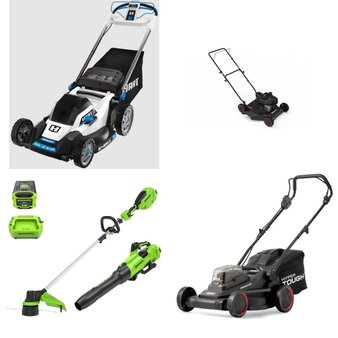 Pallet – 10 Pcs – Mowers, Trimmers & Edgers, Hedge Clippers & Chainsaws – Customer Returns – Hyper Tough, Hart, GreenWorks