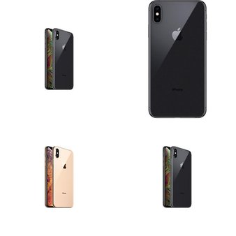 5 Pcs – Apple iPhone Xs Max – Refurbished (GRADE A – Unlocked) – Models: MT592LL/A, MT6A2LL/A, MT592LL/A – TF, MT5D2LL/A