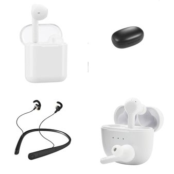 Pallet – 116 Pcs – In Ear Headphones, Networking, All-In-One, Laser – Customer Returns – Onn, onn., Canon, Polaroid