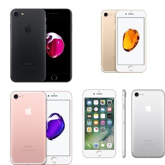 21 Pcs – Apple iPhone 7 – Refurbished (GRADE A – Unlocked) – Models: MN8G2LL/A, MN8K2LL/A, MN8N2LL/A, MN8H2LL/A