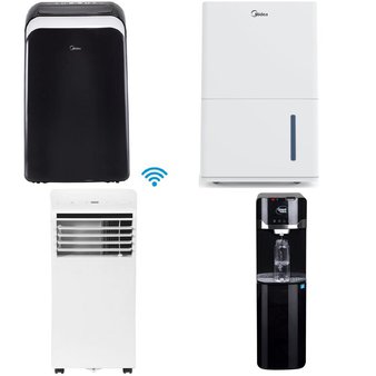 Pallet – 13 Pcs – Humidifiers / De-Humidifiers, Air Conditioners, Bar Refrigerators & Water Coolers – Overstock – Midea