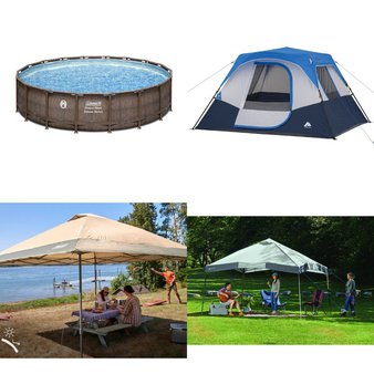 Pallet – 10 Pcs – Camping & Hiking, Pools & Water Fun – Customer Returns – Ozark Trail, Coleman