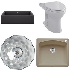 Pallet - 15 Pcs - Hardware, Kitchen & Bath Fixtures - Customer Returns - Toto, Kohler, TOTO USA, Blanco America