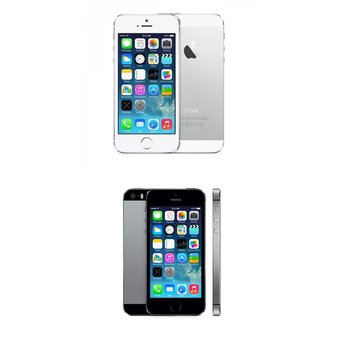 11 Pcs – Apple iPhone 5S – Refurbished (GRADE A – Unlocked) – Models: ME372LL/A, A1533