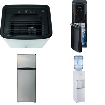 Pallet – 9 Pcs – Bar Refrigerators & Water Coolers, Humidifiers / De-Humidifiers, Refrigerators – Customer Returns – Primo Water, Frigidaire