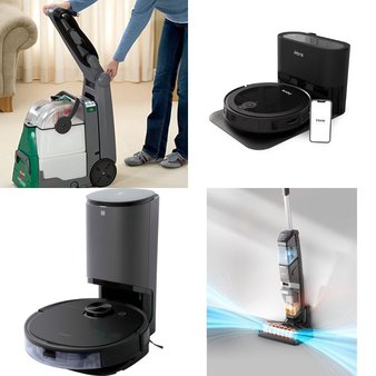 Pallet – 22 Pcs – Vacuums, Accessories, Floor Care – Customer Returns – Shark, Hart, iRobot, Scosche