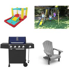 Pallet - 4 Pcs - Outdoor Play, Grills & Outdoor Cooking, Patio & Outdoor Lighting / Decor - Customer Returns - Sportspower, Expert Grill, Play Day, Keter