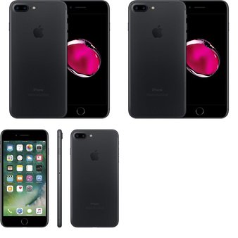 6 Pcs – Apple iPhone 7 Plus – Refurbished (GRADE B – Unlocked) – Models: 3C368LL/A, MNQH2LL/A, MN4E2LL/A