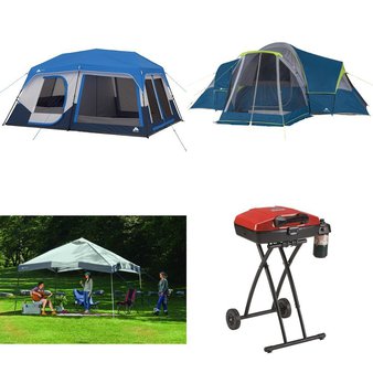 CLEARANCE! Pallet – 13 Pcs – Camping & Hiking – Customer Returns – Ozark Trail, The Coleman Company, Inc.