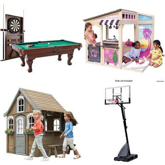 Flash Sale! 3 Pallets – 32 Pcs – Camping & Hiking, Game Room, Outdoor Sports, Outdoor Play – Overstock – Coleman, Ozark Trail, Shock Doctor, NBA