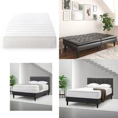 CLEARANCE! Pallet - 7 Pcs - Office, Mattresses, Living Room - Overstock - GTRACING, Mainstays