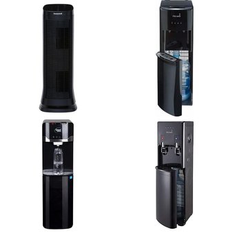 Pallet – 13 Pcs – Bar Refrigerators & Water Coolers, Humidifiers / De-Humidifiers, Refrigerators, Accessories – Customer Returns – Primo, Honeywell, Primo Water, Igloo