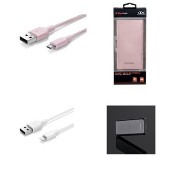 208 Pcs – Cellular Phones Accessories – Used, Like New, New – Blackweb, Incipio, Onn, Dongguan Kechenda Electronic