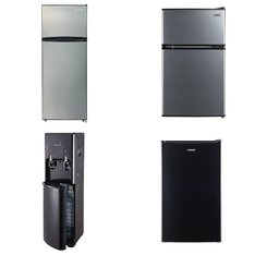Pallet - 8 Pcs - Refrigerators, Bar Refrigerators & Water Coolers - Customer Returns - Primo, Galanz, Frigidaire, Arctic King