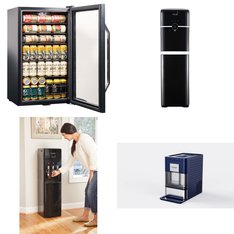 6 Pallets - 44 Pcs - Bar Refrigerators & Water Coolers, Refrigerators, Freezers, Heaters - Customer Returns - Galanz, HISENSE, Primo Water, Primo