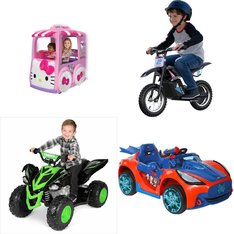 Pallet – 5 Pcs – Vehicles – Customer Returns – YAMAHA, Spider-Man, Razor, Hello Kitty