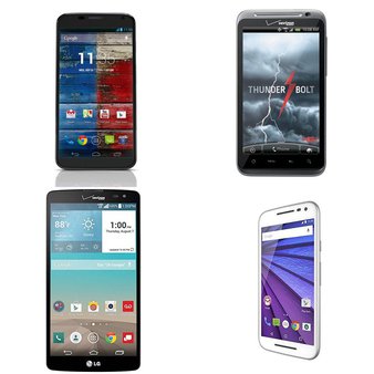 CLEARANCE! 23 Pcs – Mobile & Smartphones – Refurbished (BRAND NEW, GRADE A – Not Activated) – Motorola, LG, ZTE, HTC