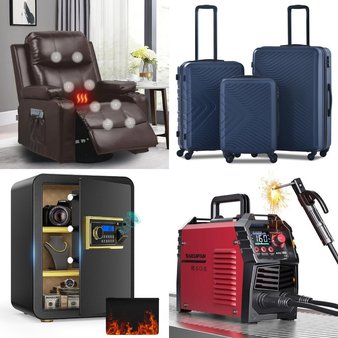 Pallet – 10 Pcs – Luggage, Unsorted, Power Tools, Living Room – Customer Returns – Travelhouse, ARCCAPTAIN, Comhoma, INSE