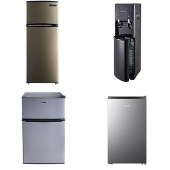 Pallet – 6 Pcs – Bar Refrigerators & Water Coolers, Refrigerators – Customer Returns – HISENSE, Galanz, Thomson, Primo