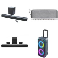 Pallet – 19 Pcs – Speakers, Portable Speakers, Accessories – Customer Returns – onn., Jabra, Onn, VIZIO