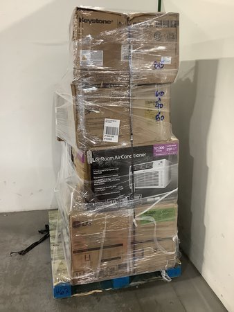 1 Pallets – 8 Pcs – Air Conditioners – Untested Customer Returns – Major Retailer