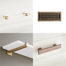 Pallet - 145 Pcs - Hardware - Open Box Like New - Signature Hardware, Signature Houseware